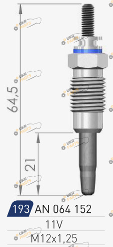 Свеча накаливания A-N PARTS 064 152